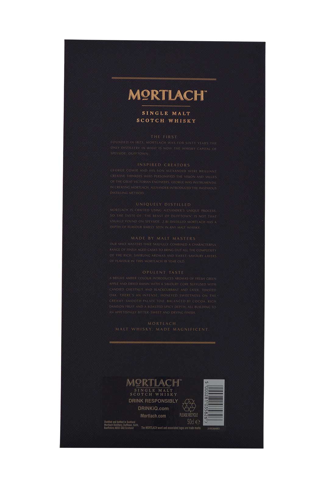 Mortlach 18 Year Old Single Malt Scotch Whisky (2014 Release)