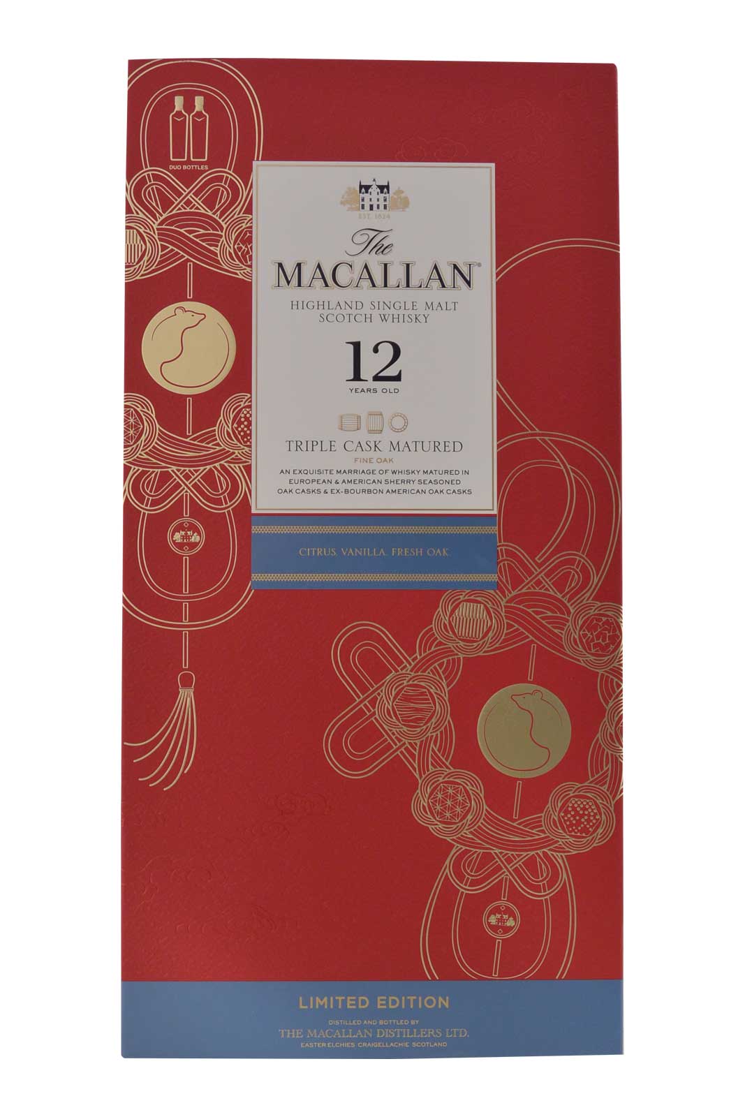 The Macallan 12 Year Old Triple Cask (Limited Edition 2 bottles in a box)