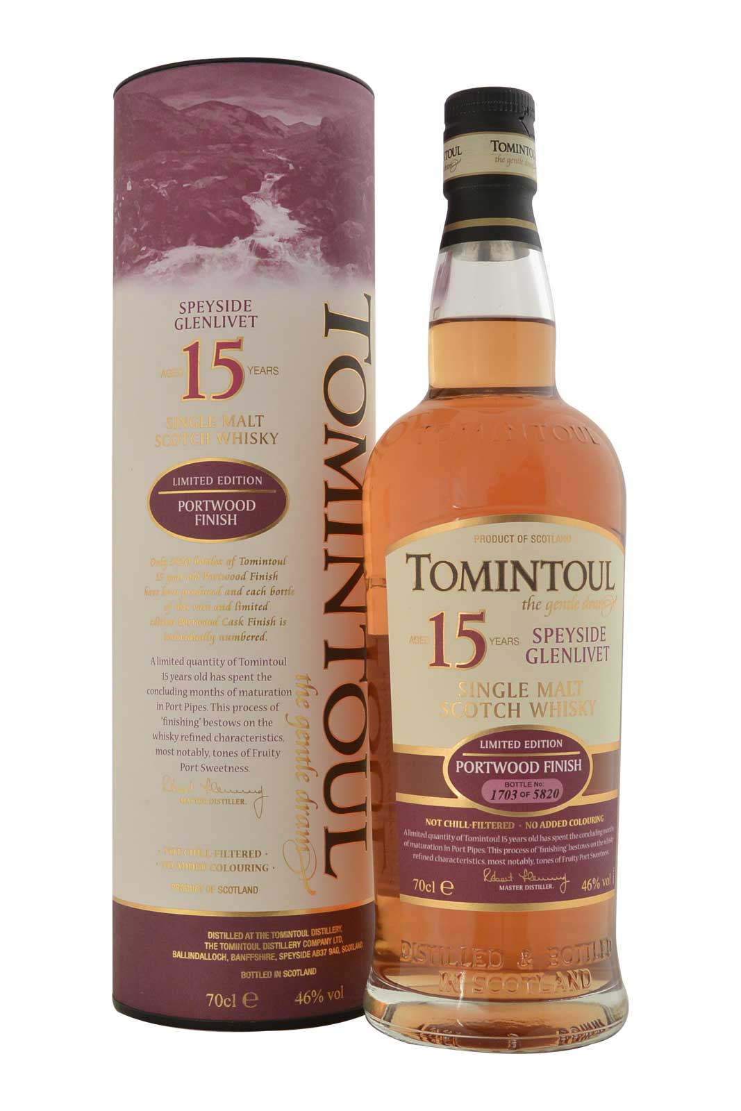 Tomintoul 15 Year Old Portwood Finish