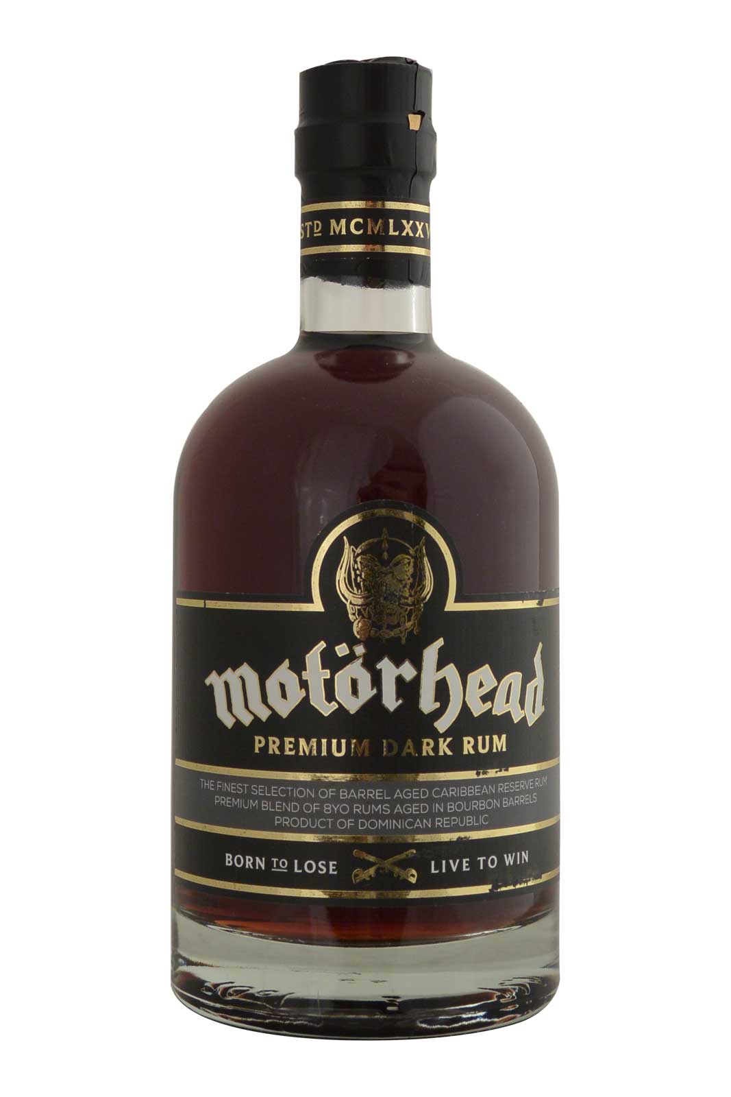 Motörhead Premium Dark Rum 8 Year Old