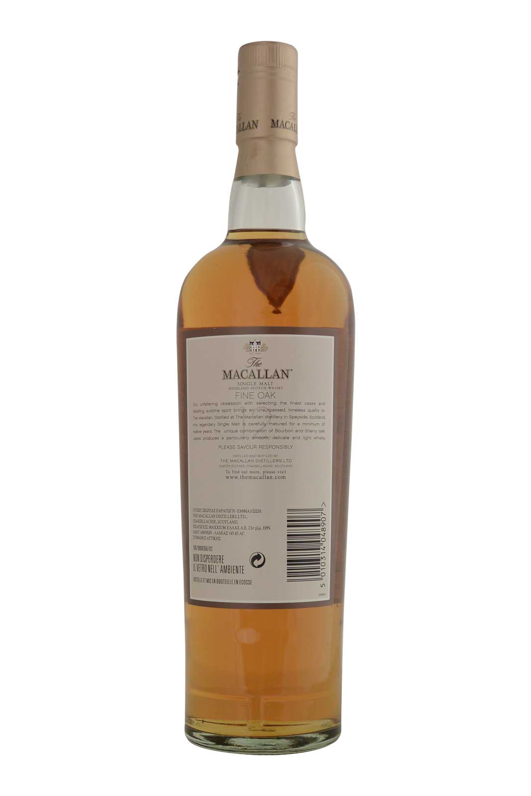 Macallan Fine Oak 12 Year Old