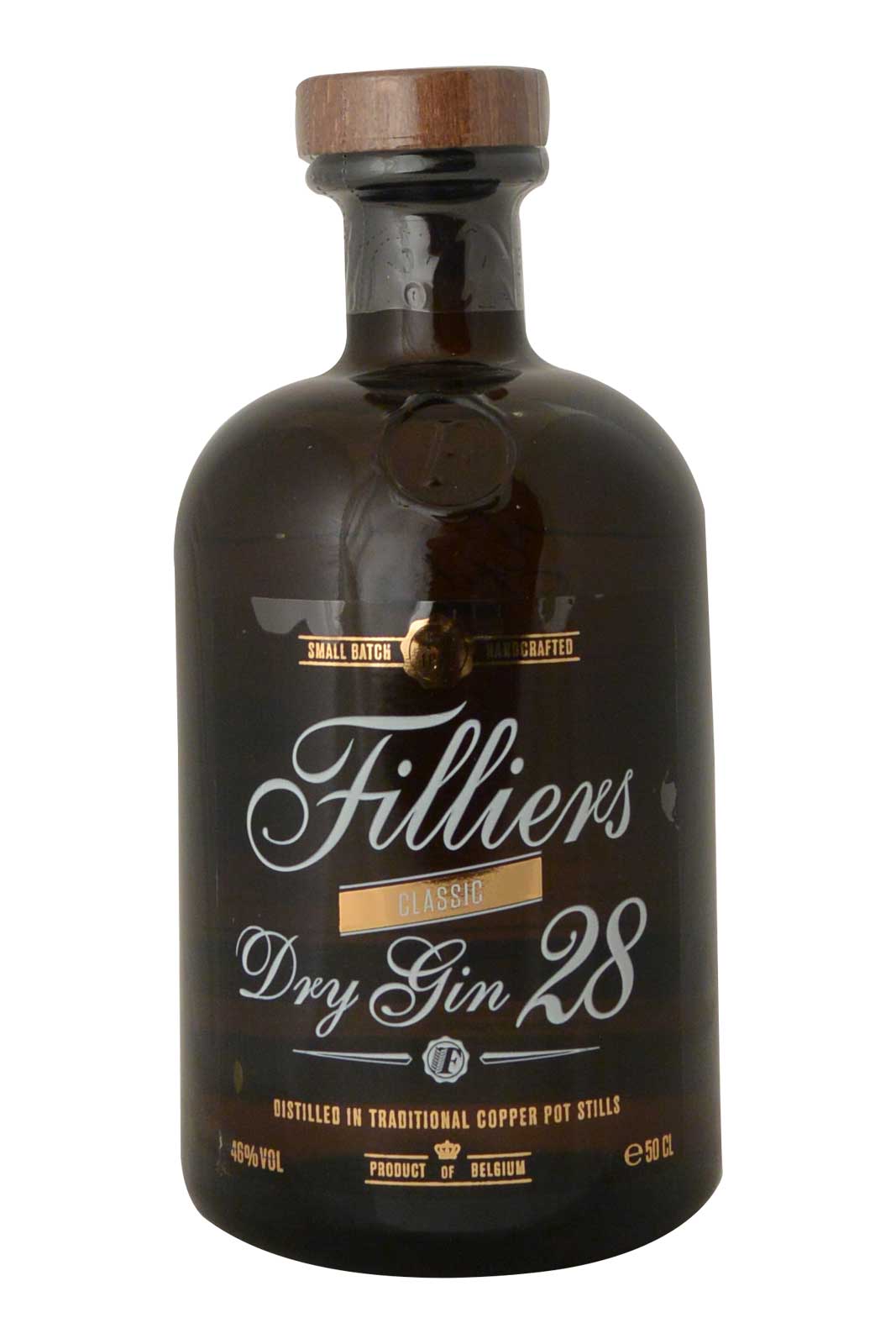Filliers Dry Gin 28 Classic with Glass - Gift Box