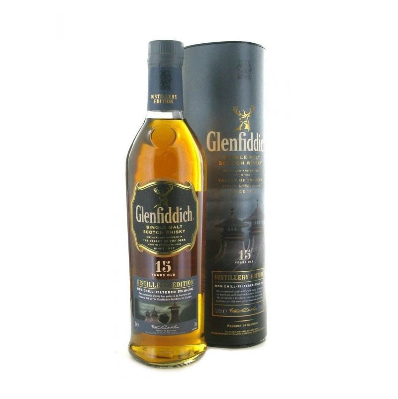 Glenfiddich 15 Year Old distillery edition non chill-filtered
