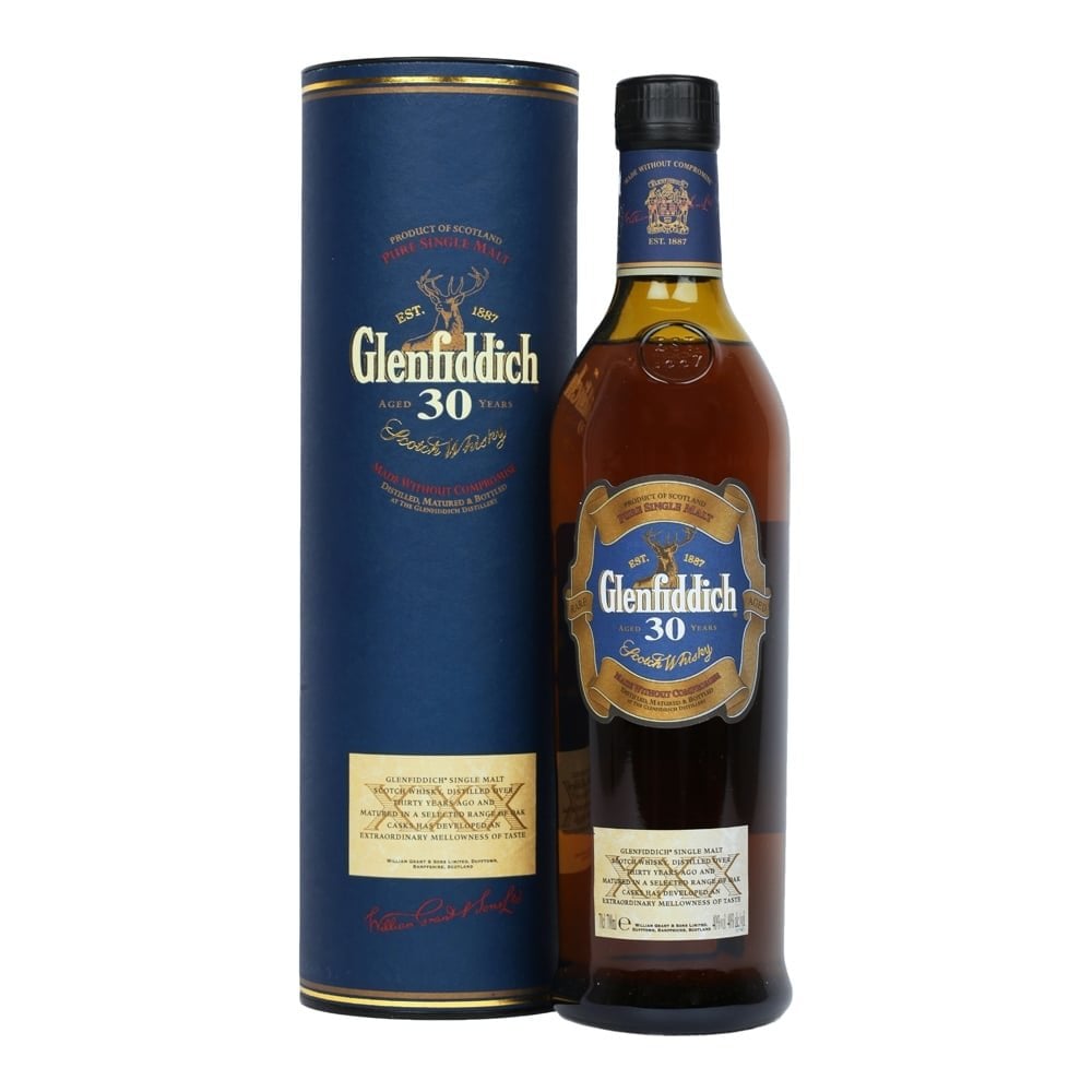 Glenfiddich 30 Year Old - Bottled 2009 - Old Packaging