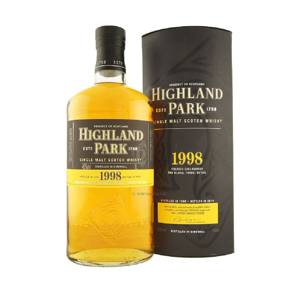 Highland park 1998 - 1 Litre - Bottled 2010
