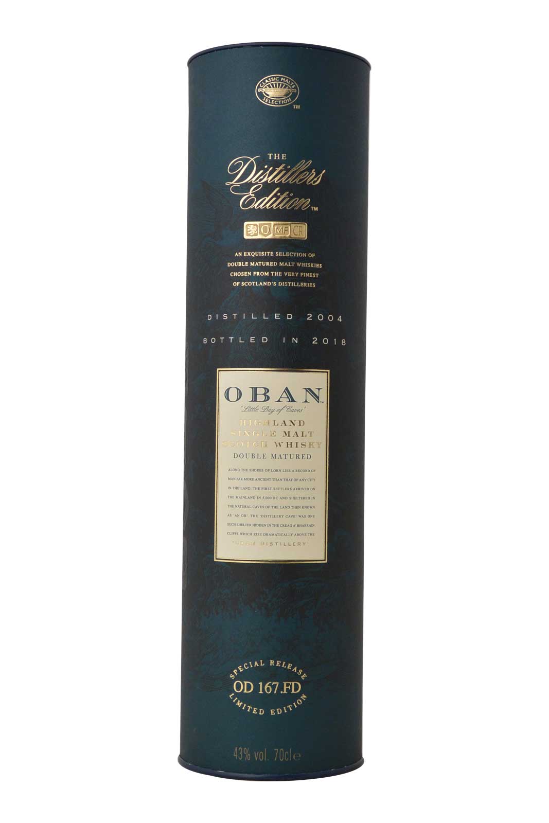 Oban Distillers Edition Distillé 2004 Embouteillé 2018