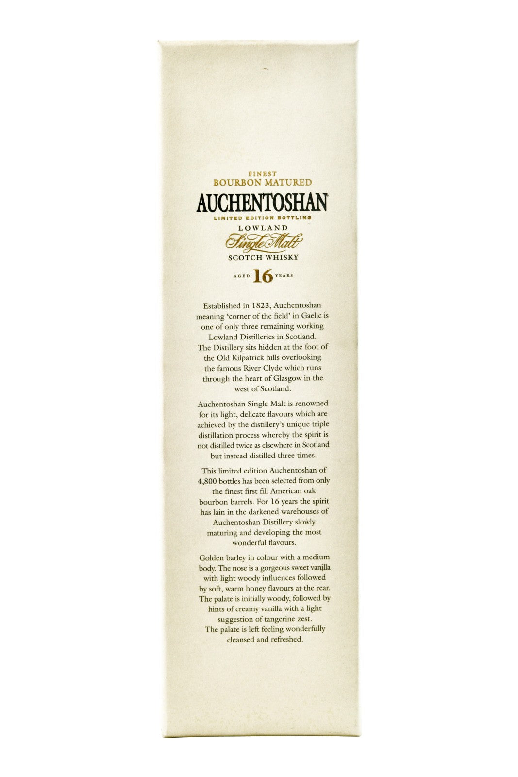 Auchentoshan de 16 años
