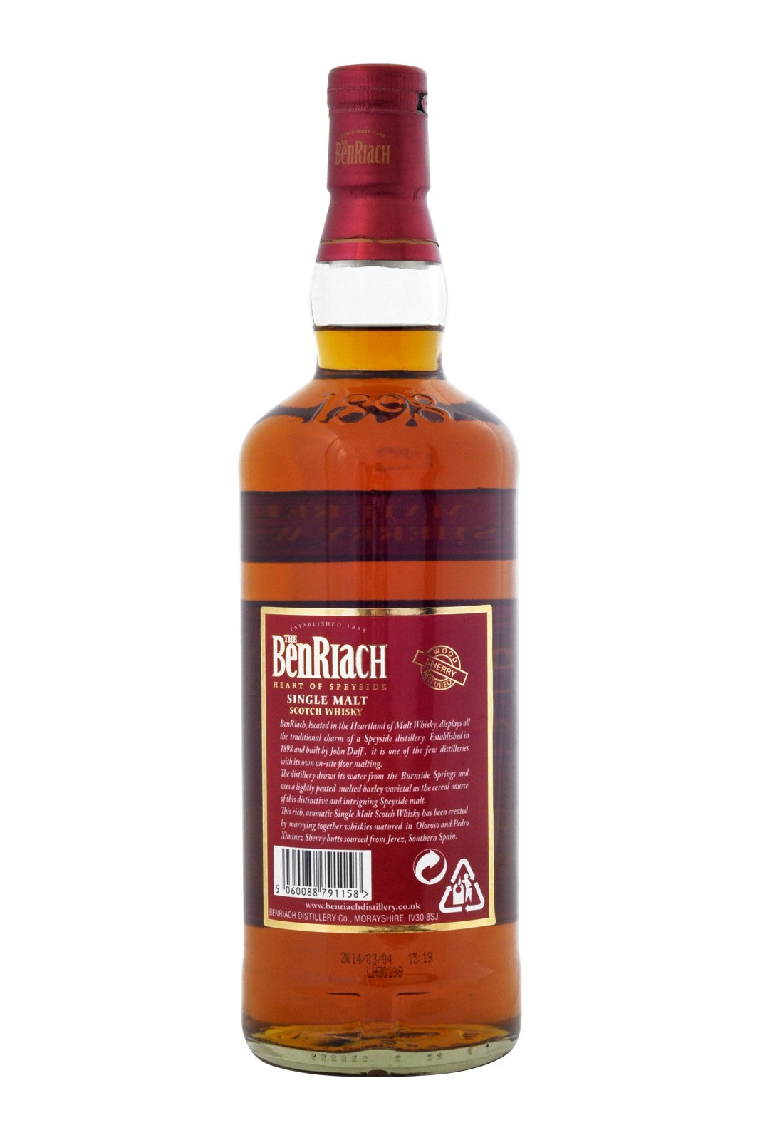 Benriach 12 años Sherry Wood