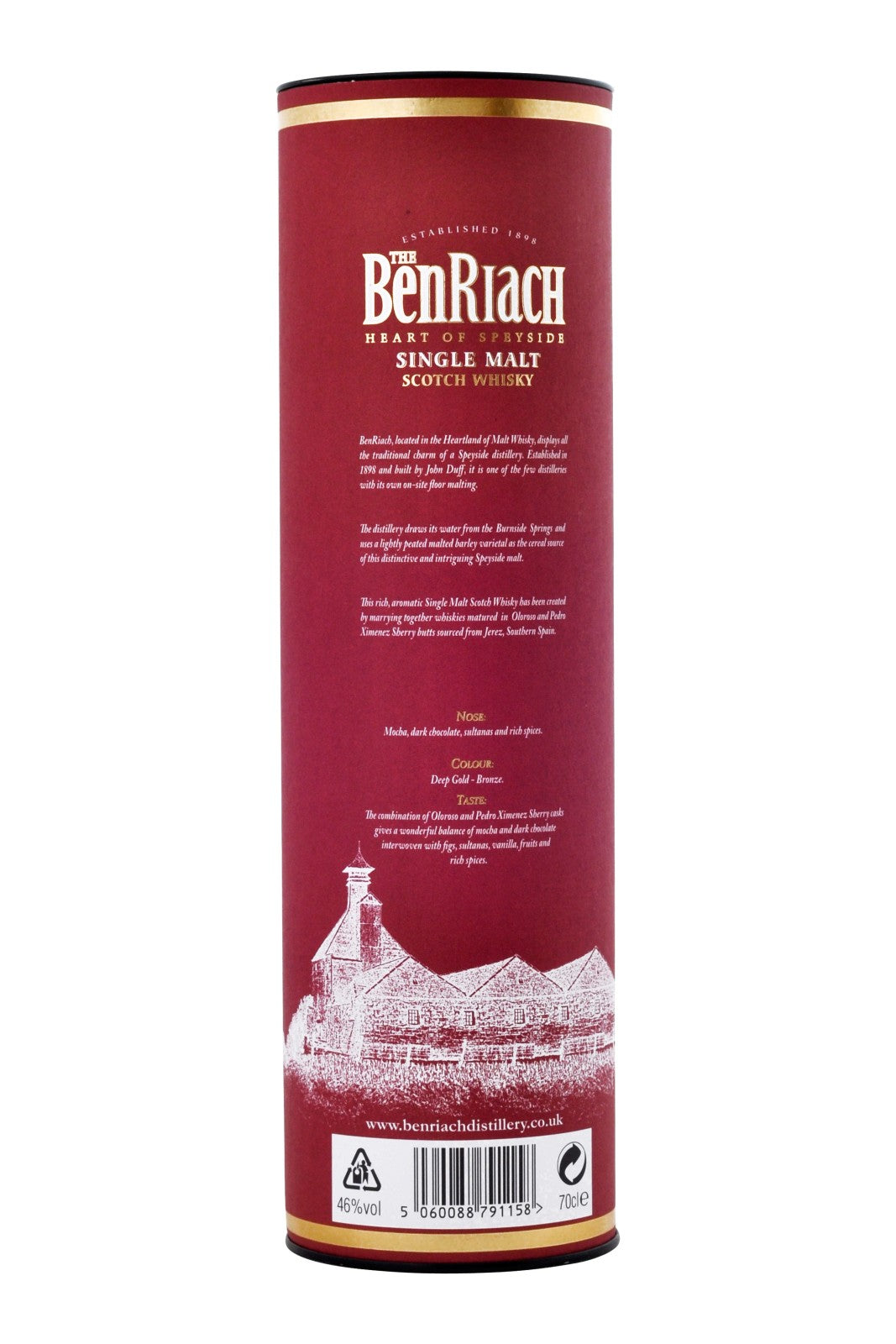 Benriach 12 años Sherry Wood