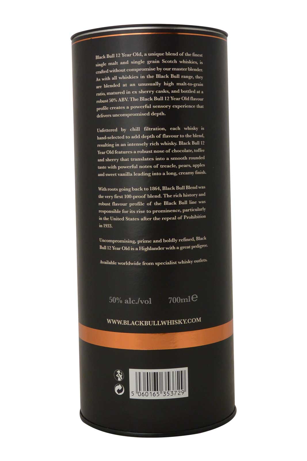 Black Bull 12 Year Old Blended Duncan Taylor