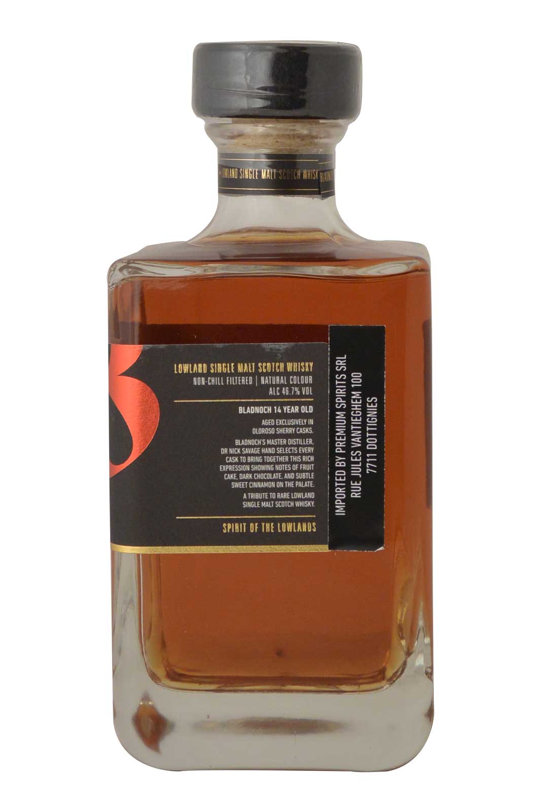 Bladnoch 14 años, barricas de Jerez Oloroso.