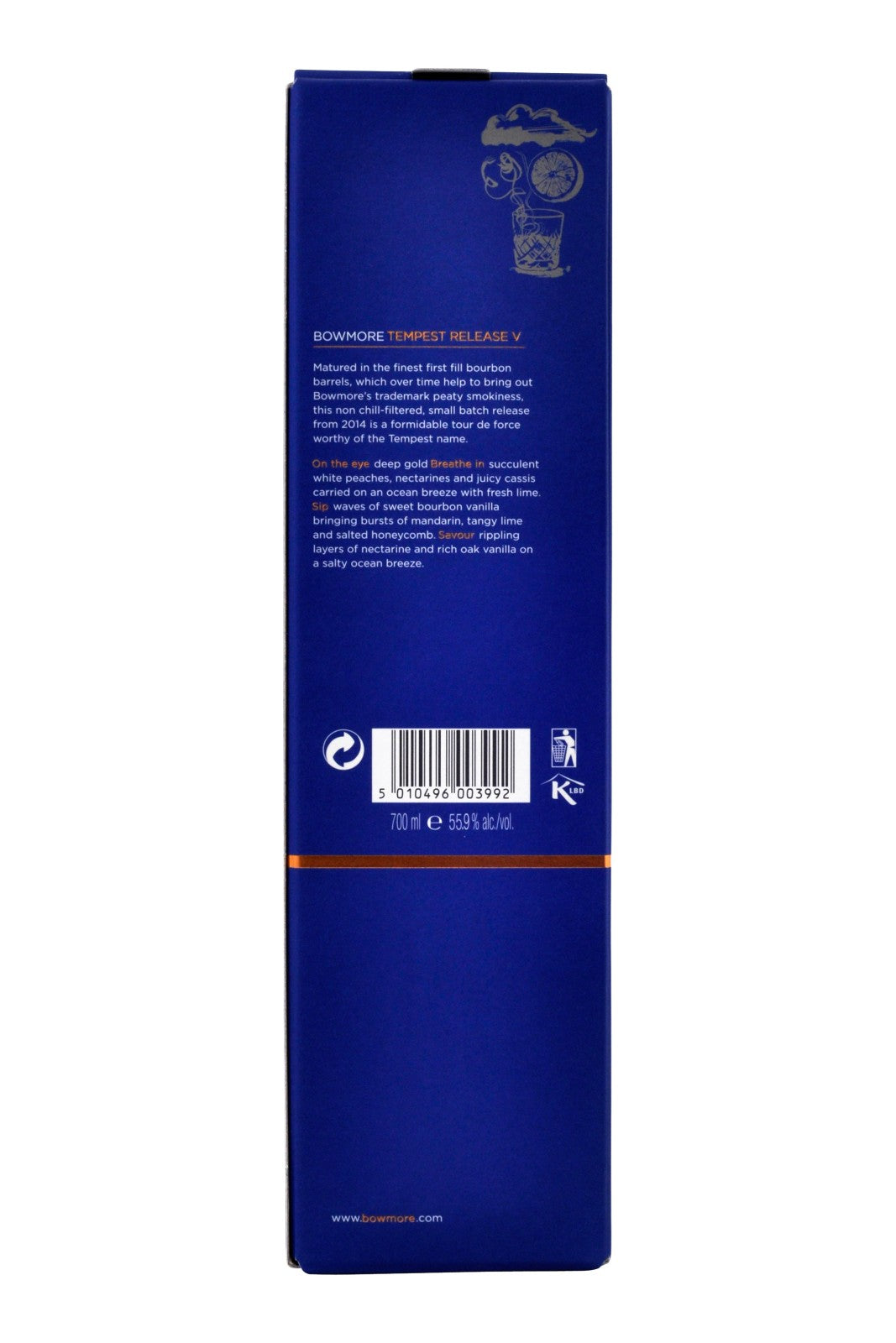 Bowmore Tempest de 10 años
