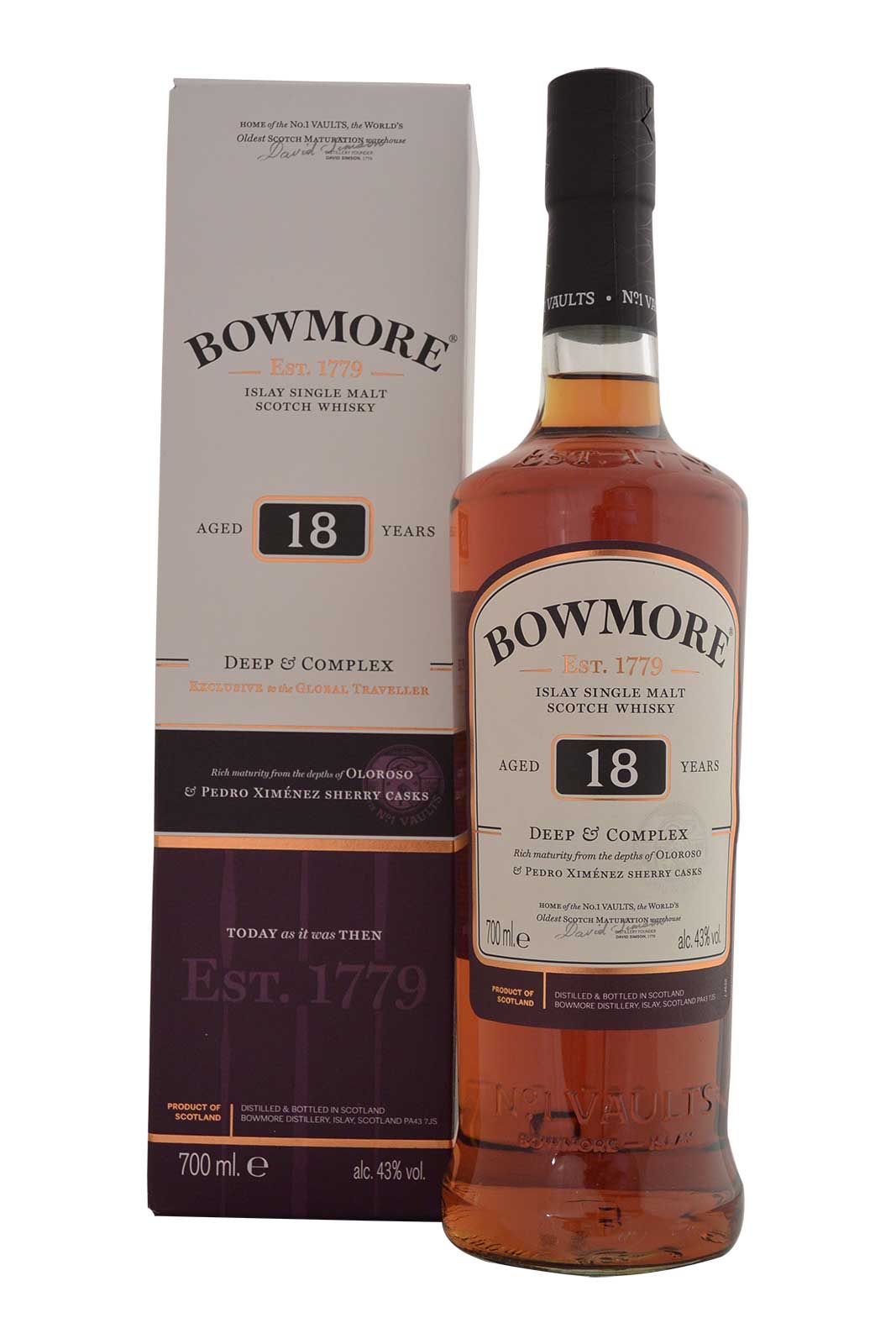 Bowmore 18 år