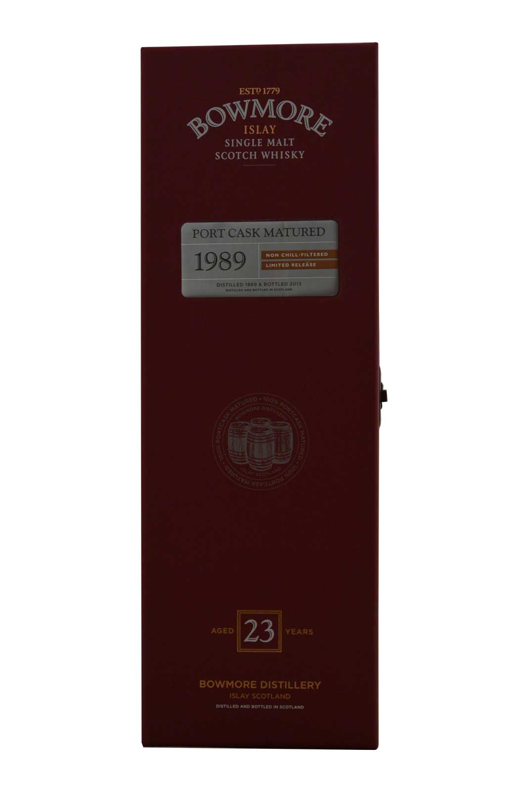 Bowmore 1989 23 años, madurado en barricas de oporto