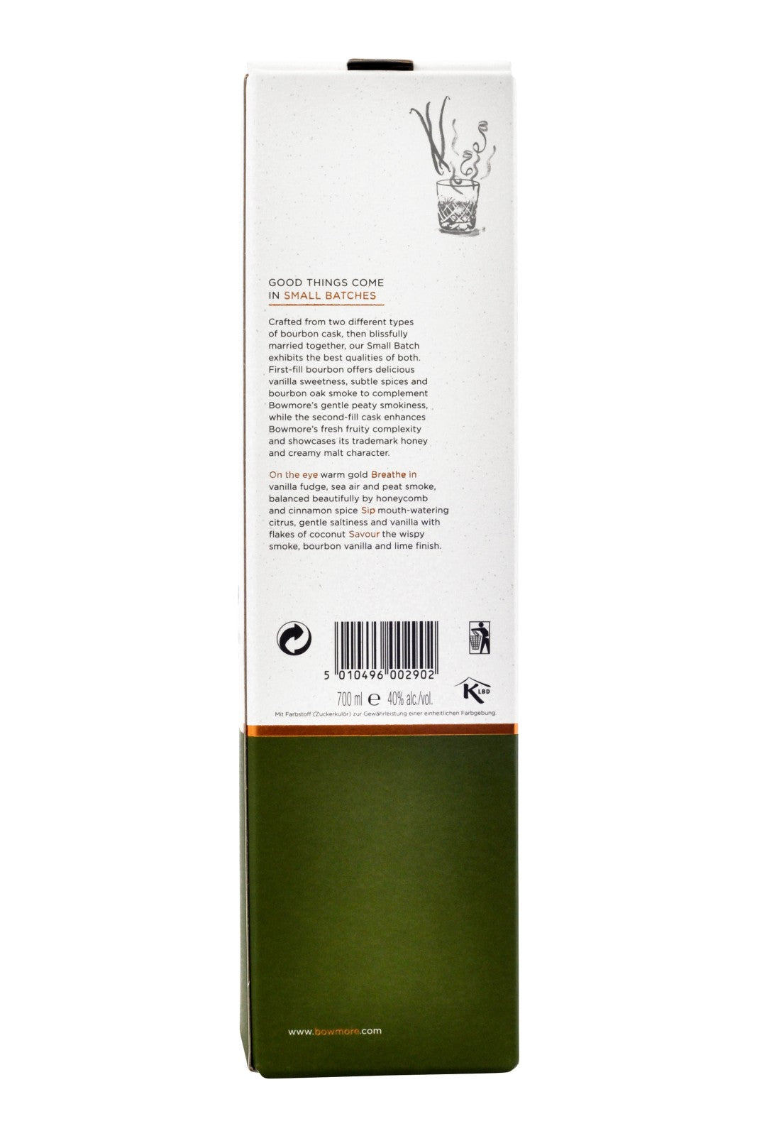 Bowmore Small Batch Bourbon Cask Matured