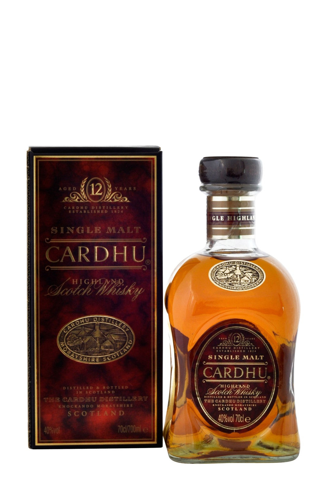 Cardhu Single Malt y Cardhu Pure Malt 2 x 70cl