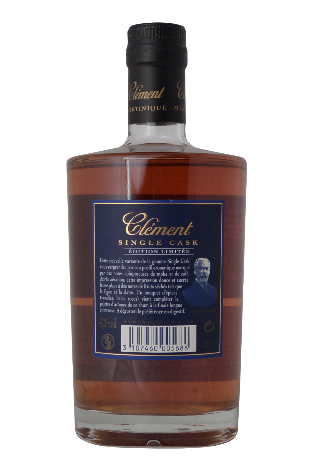 Clément Single Cask Rom 42,2 % juni 2010 Moka Intense