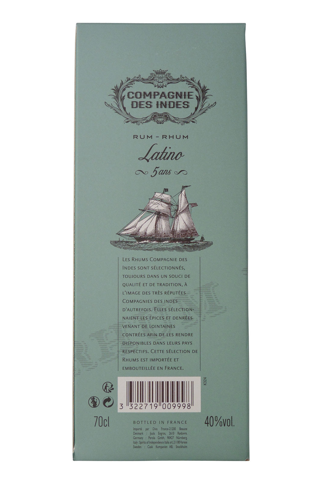 Compagnie des Indes Blend Latino 5 Years Old