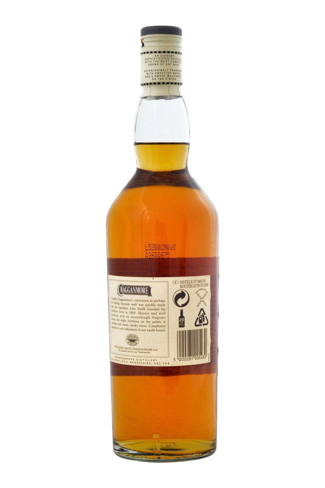Cragganmore 12 años - versión antigua