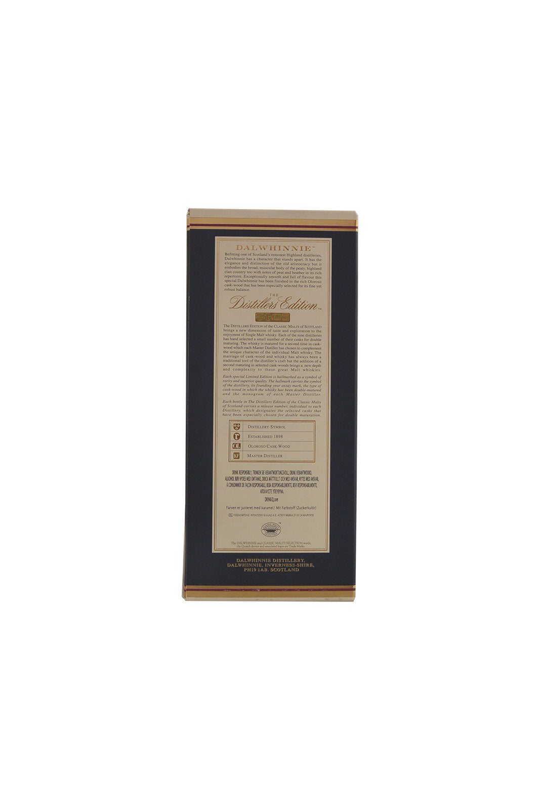 Dalwhinnie Distillers Edition 16 år
