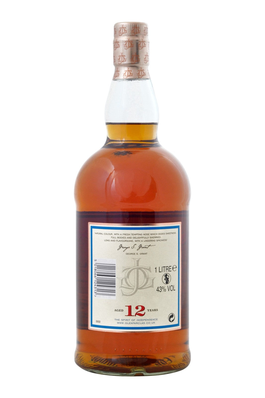 Glenfarclas 12 años - 1 litro