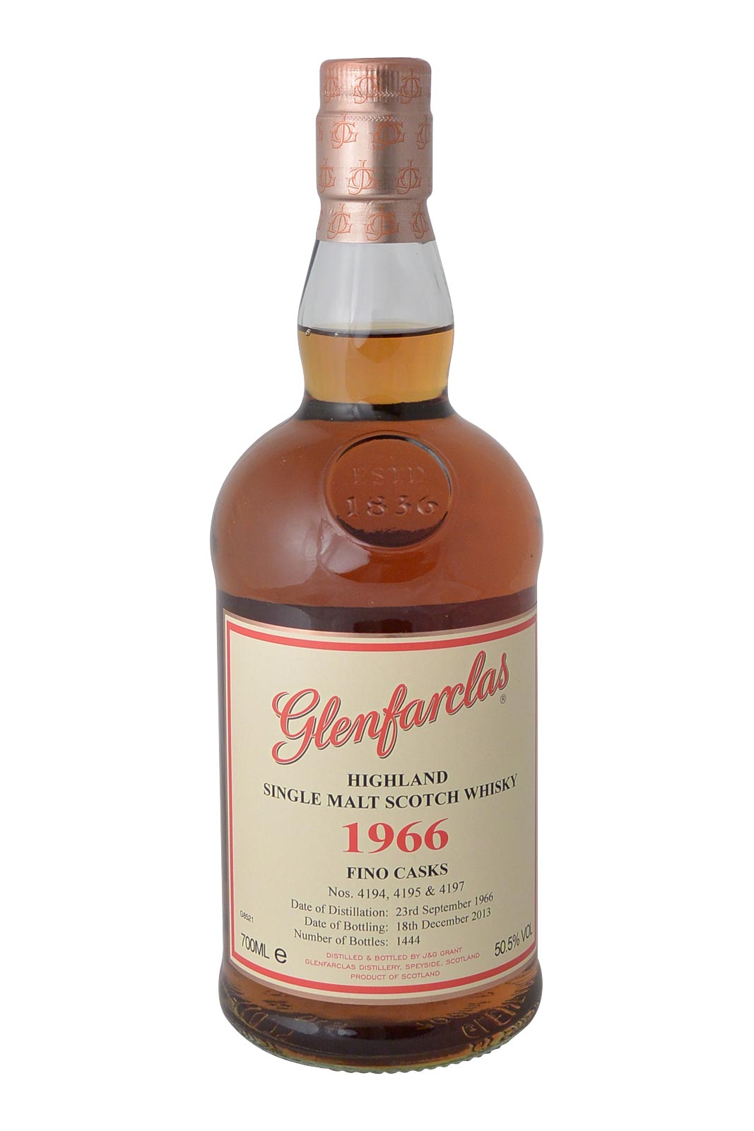 Glenfarclas 1966 Casks 4194, 4195 & 4197