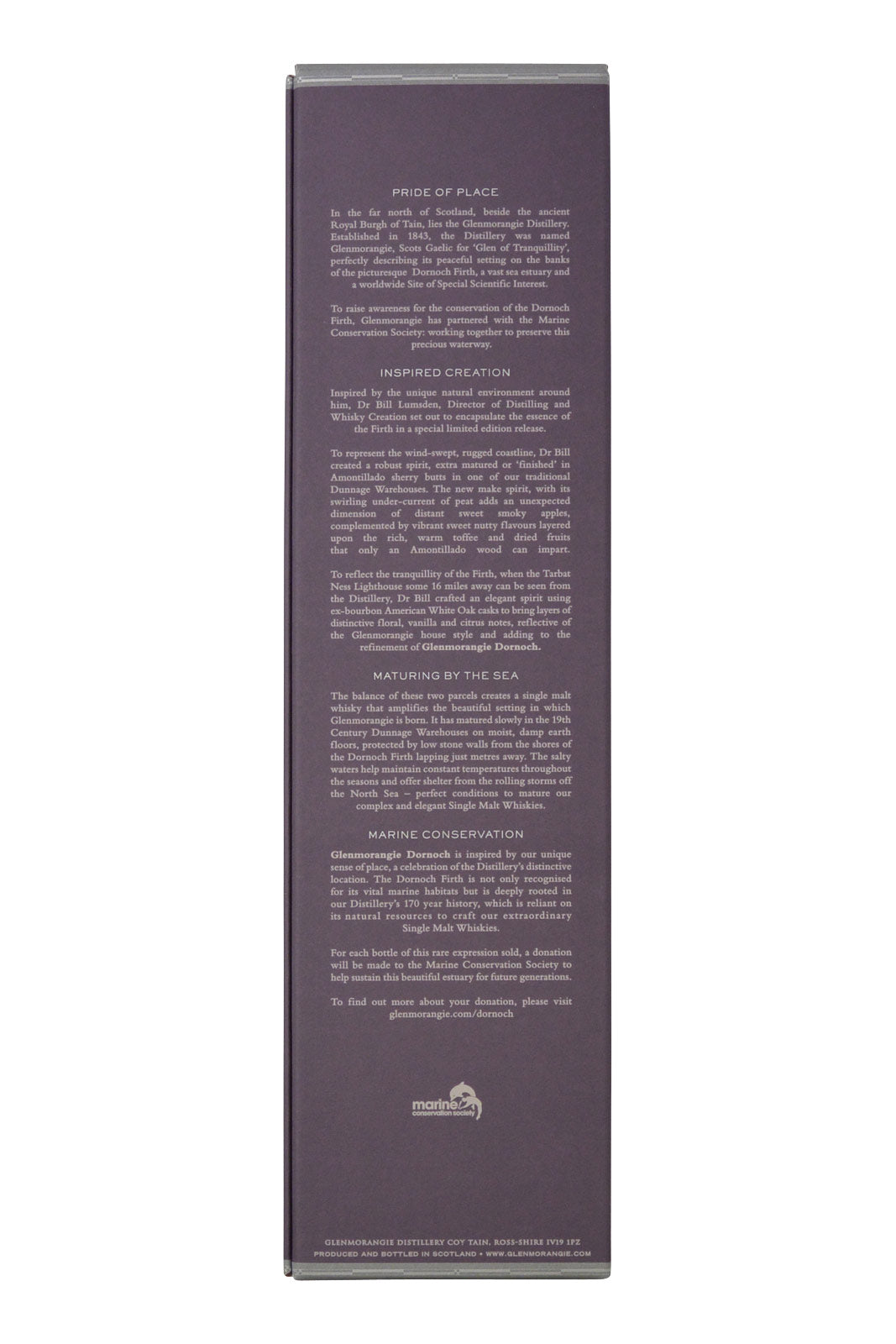 Edición Limitada Glenmorangie Dornoch