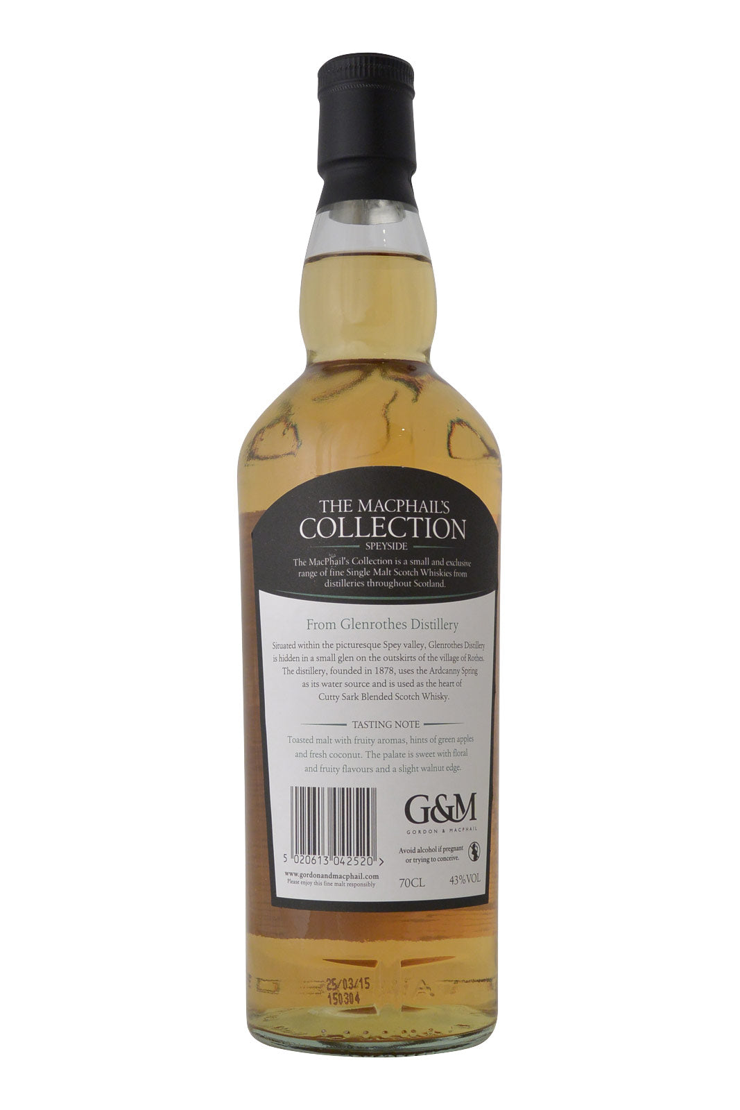 Glenrothes 8 Años, Colección MacPhail's