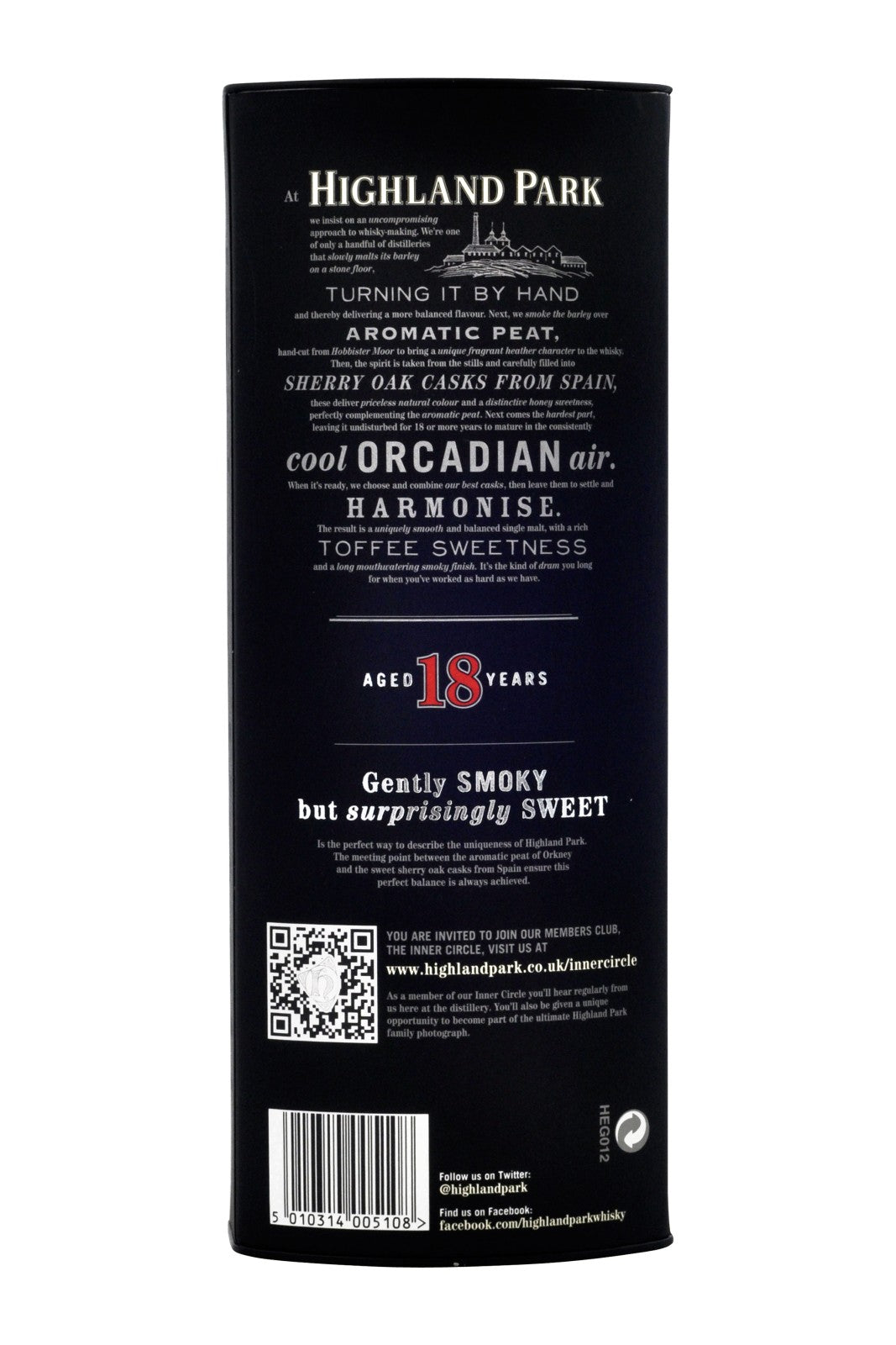 Highland Park 18 år