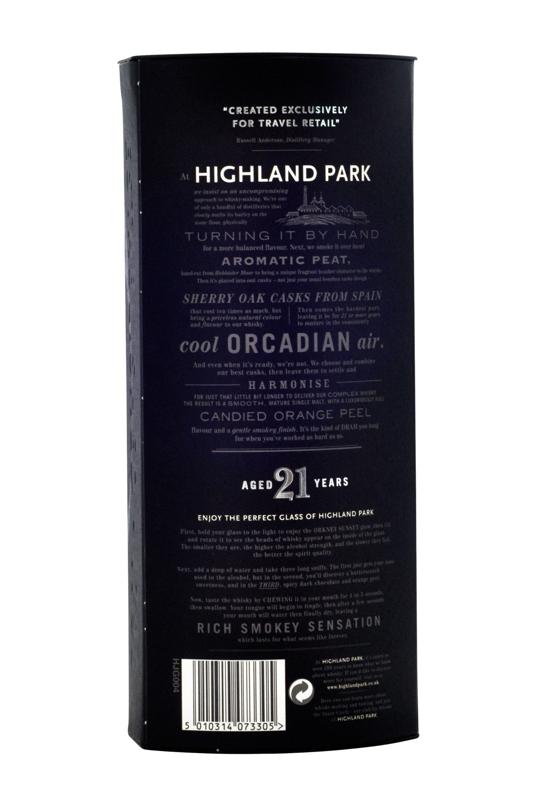 Highland Park 21 años