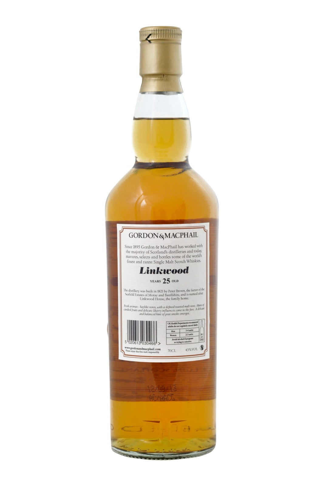 Linkwood 25 Year OId Gordon & MacPhail