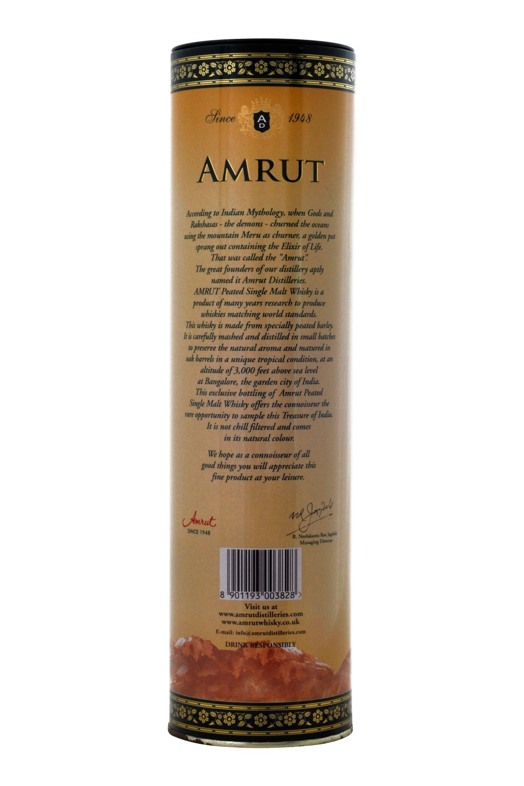 Amrut Peated Single Malt