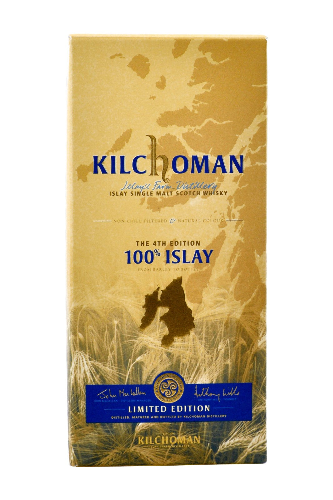 Kilchoman 100% Islay 4th edition
