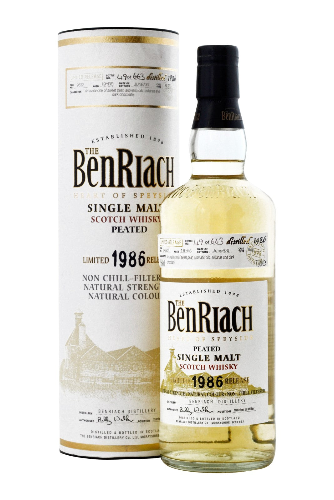 Benriach 1986 cask 9632