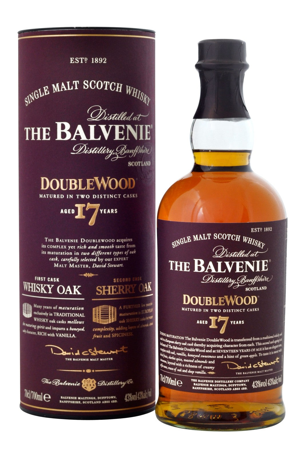 Balvenie 17 Year Old Double Wood