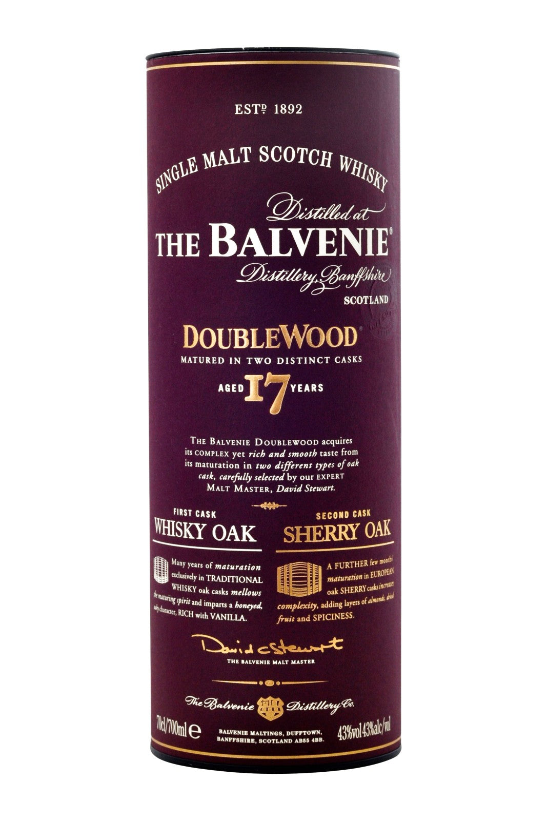 Balvenie 17 Year Old Double Wood