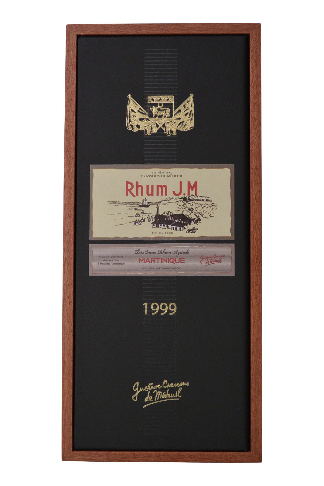 J.M. Rhum Agricole Très Vieux Millésime 1999 15 år