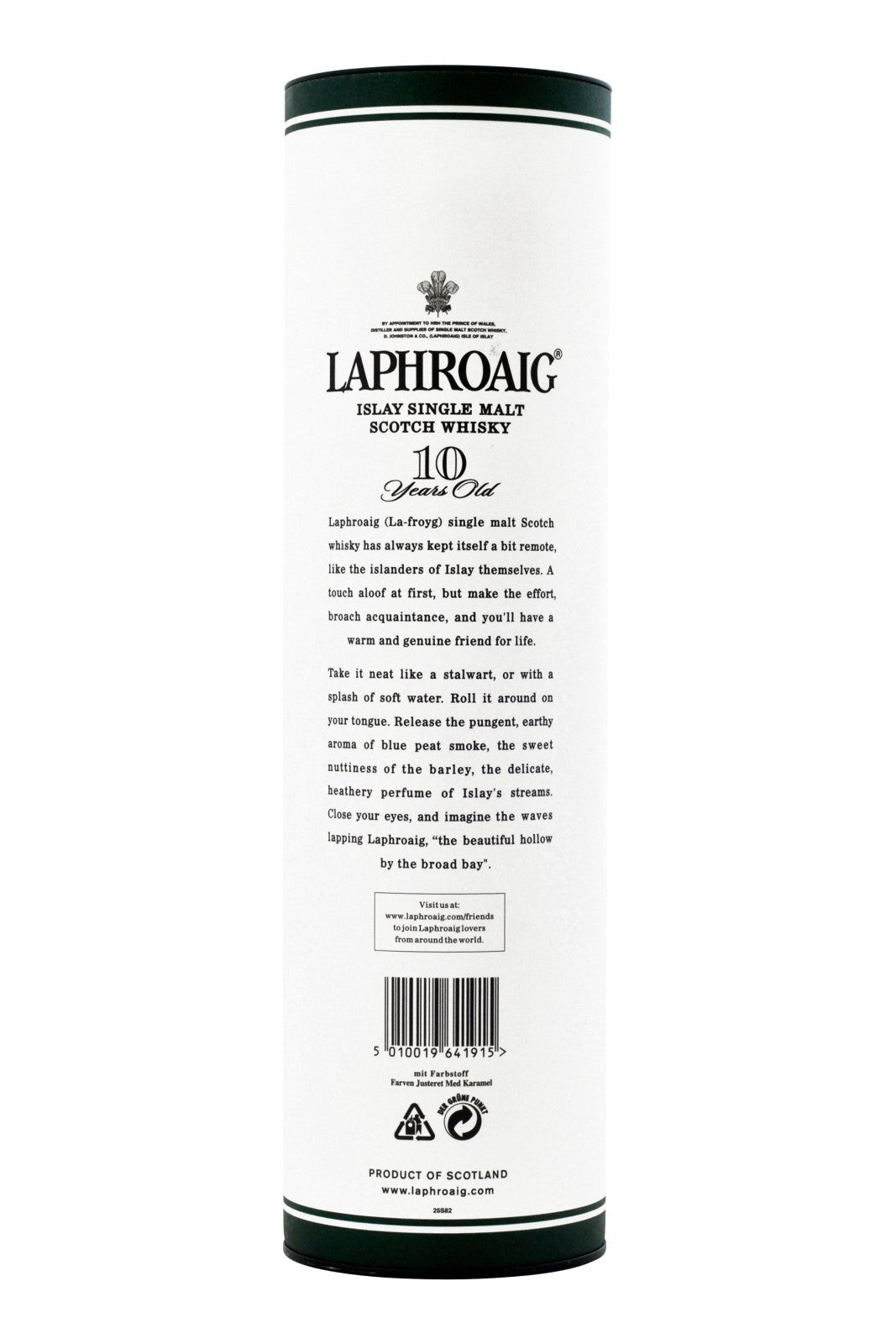 Laphroaig 10 años 1L