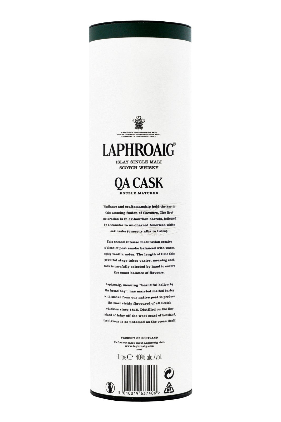 Laphroaig QA Cask Doble Maduración 1L