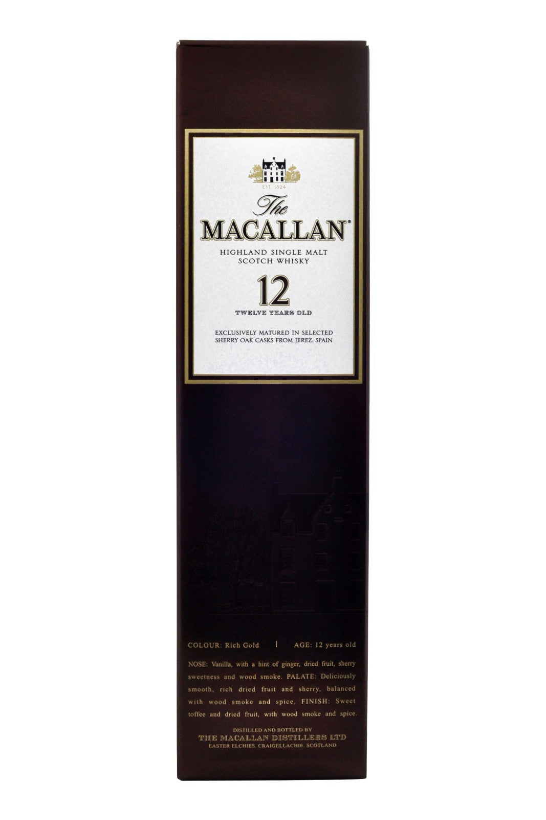 Macallan Sherry Oak 12 años vaso