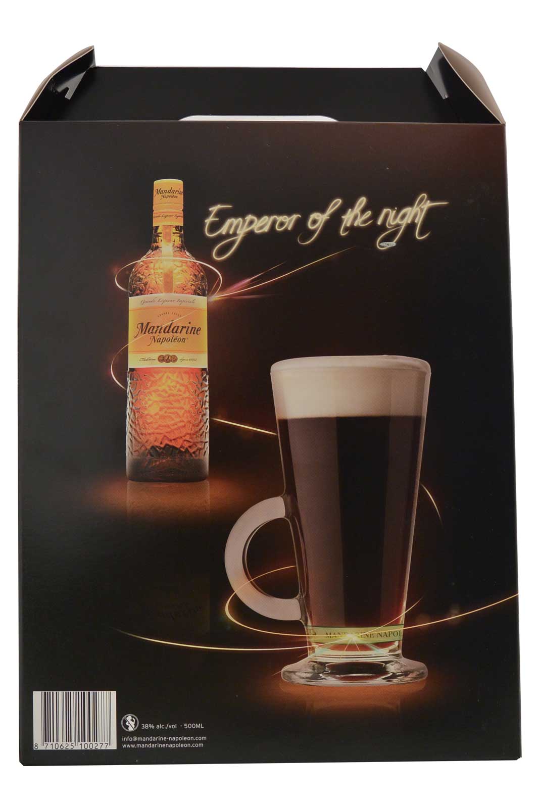 Mandarine Napoléon gaveæske 2 glas