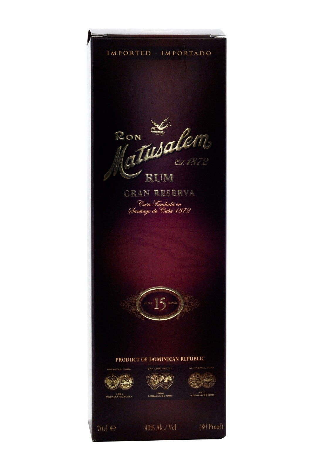 Matusalem 15 Jahre Rum