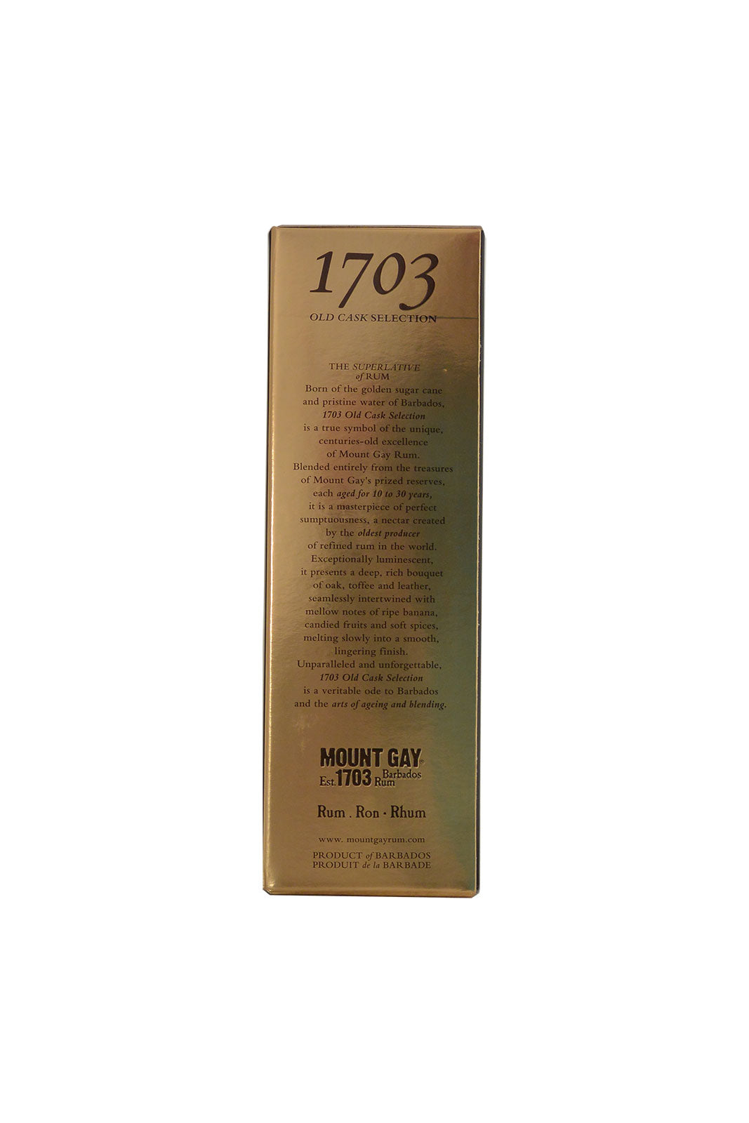 Mount Gay Old Cask Selection