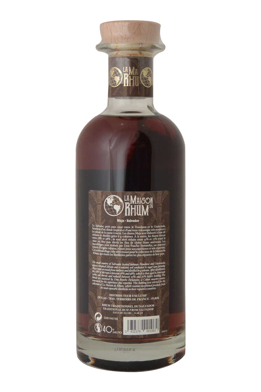 Rhum Vieux 13 Años Lote 3 Salvador - La Maison du Rhum