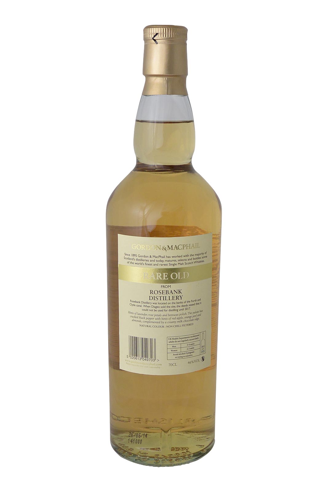 Rosebank 1990 Rare Old 24 Years Old Gordon & MacPhail