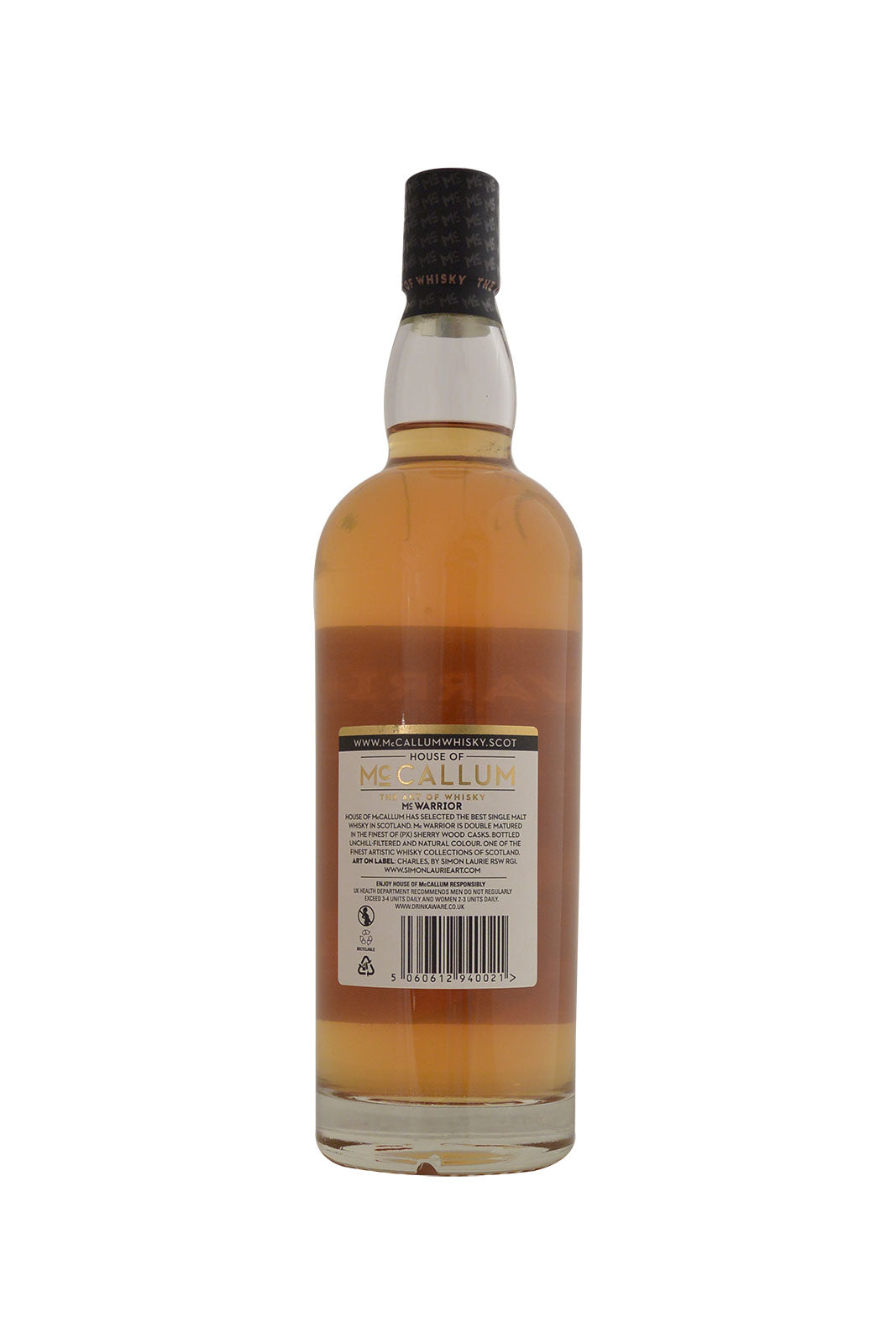 The Art of Whisky Mc Warrior Sherry Wood Casks (PX) House of McCallum