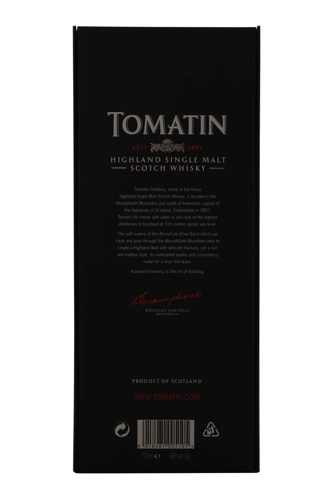 Tomatin Decades - Primera edición