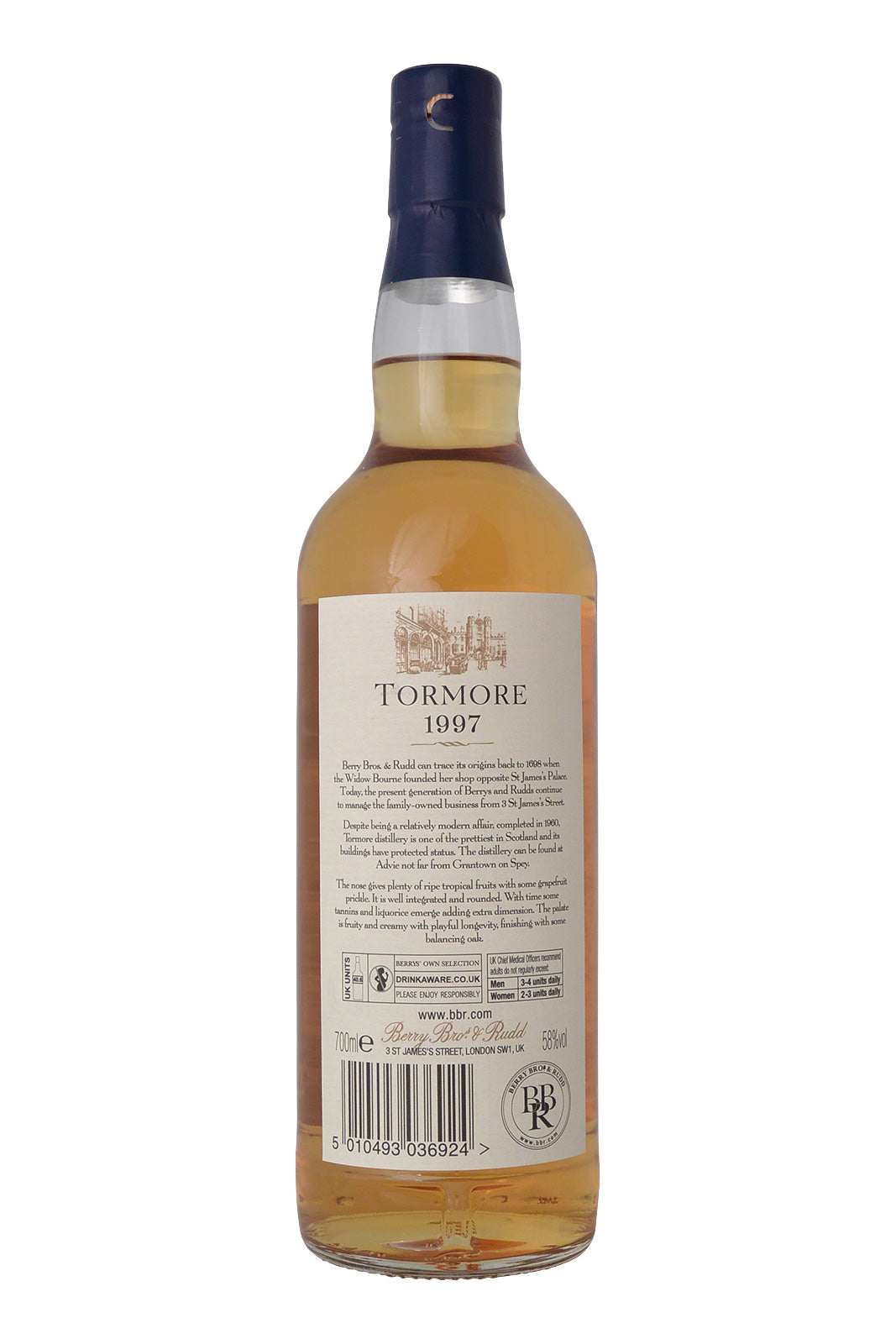 Tormore 1997 Ref. de barrica 6412 Berry's