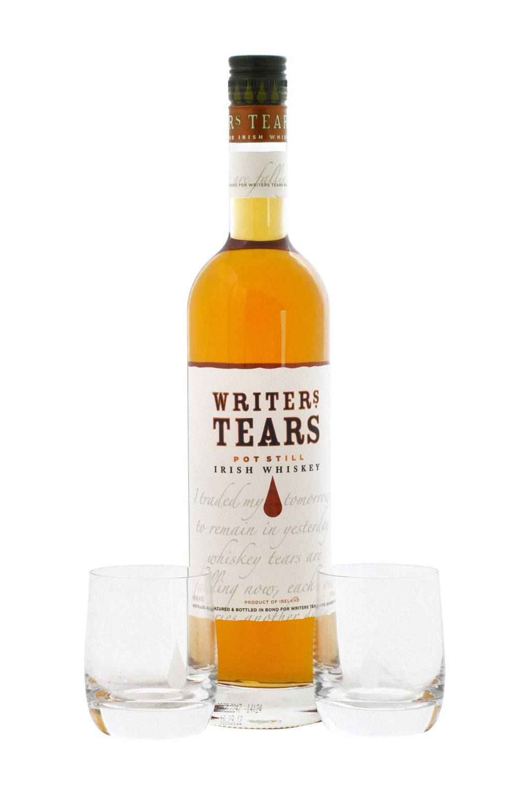 Writer's Tears gavesæt 2 glas